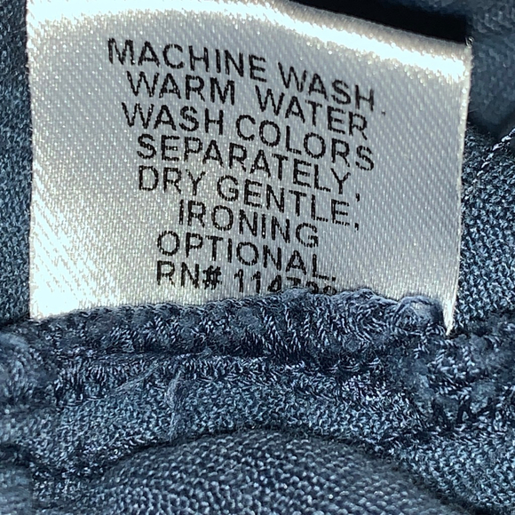 Women's FLAX Blue Plaid striped Linen Blend Tank Top Size L - Picture 5 of 7